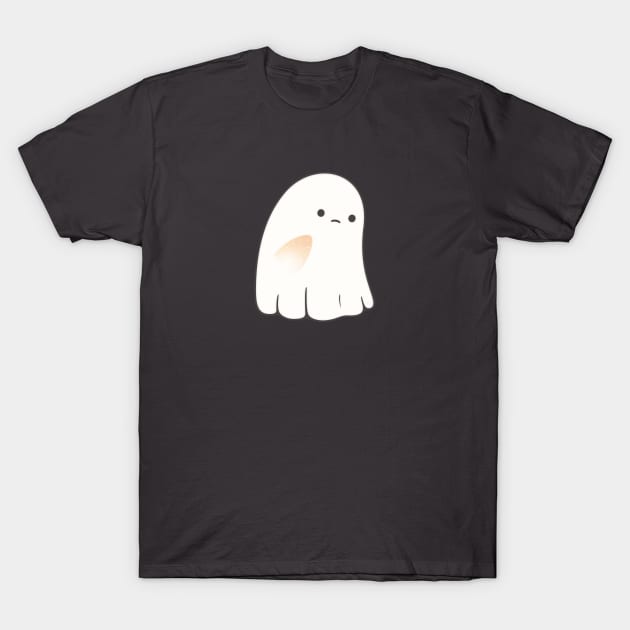 Sad ghost T-Shirt by kimvervuurt